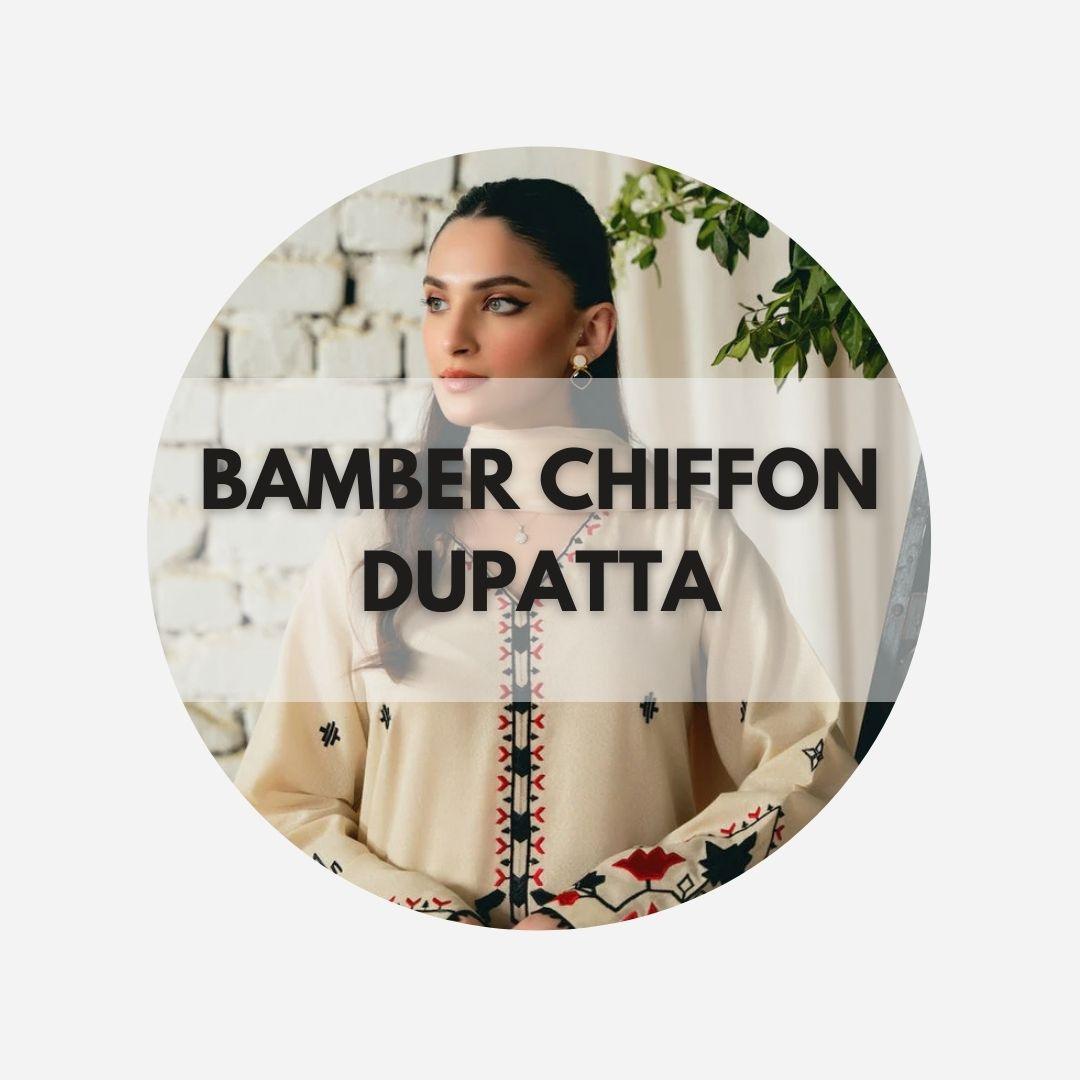 Bamber Chiffon Dupatta