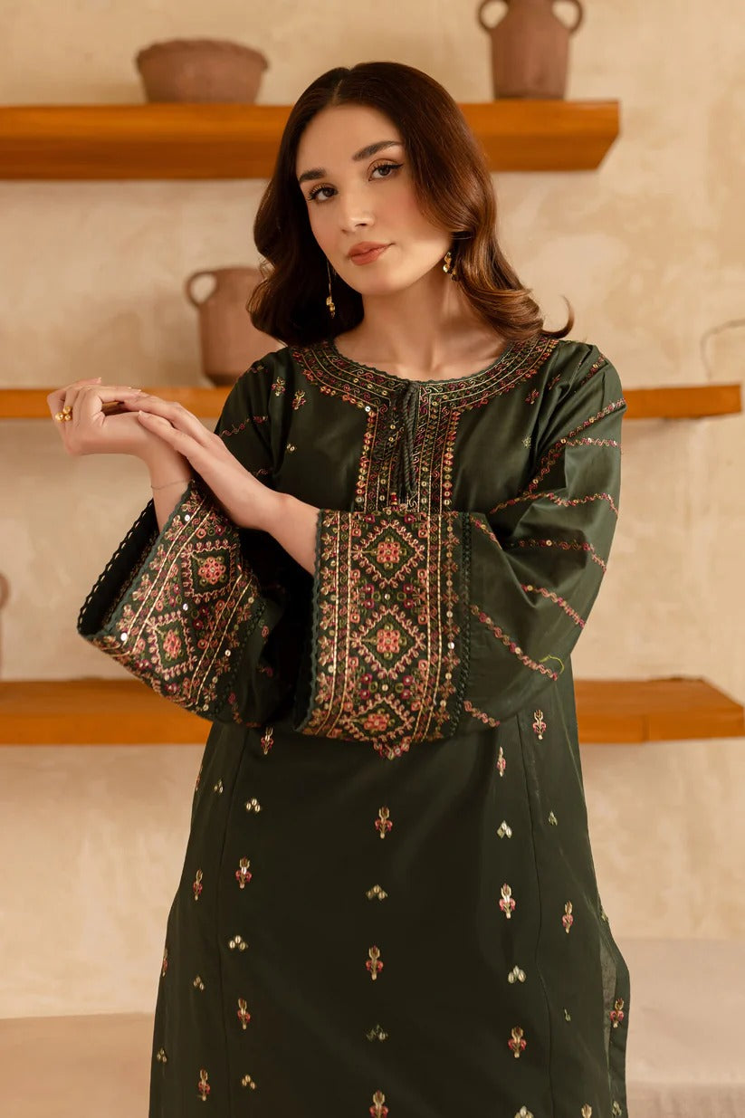 BATIK LAWN 2PC - LAWN EMB SHIRT WITH LAWN EMB TROUSER | RP-3479