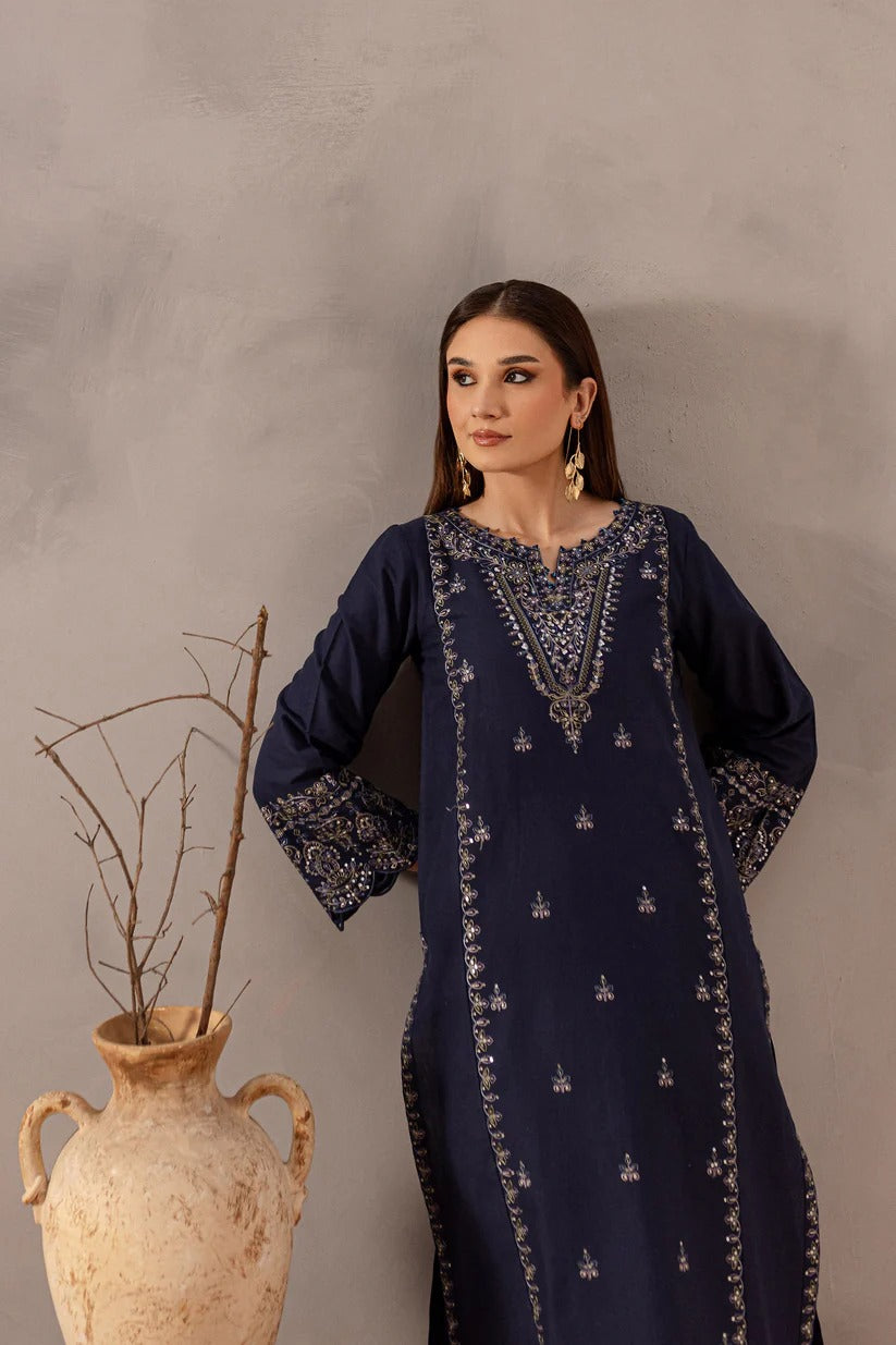 BATIK LAWN 2PC - LAWN SEQUENCE EMB SHIRT WITH LAWN SEQUENCE EMB TROUSER | RP-3475