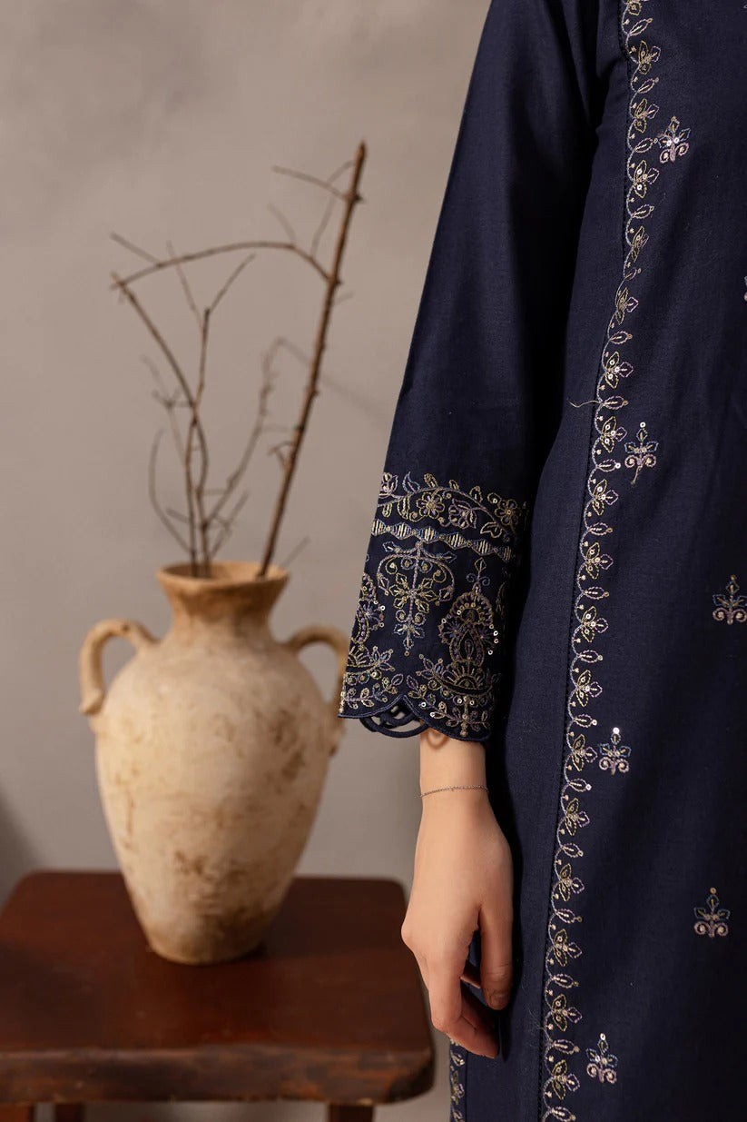 BATIK LAWN 2PC - LAWN SEQUENCE EMB SHIRT WITH LAWN SEQUENCE EMB TROUSER | RP-3475