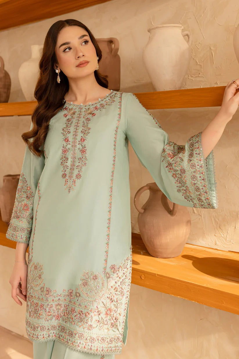 BATIK LAWN 2PC - LAWN SEQUENCE EMB SHIRT WITH LAWN SEQUENCE EMB TROUSER | RP-3478