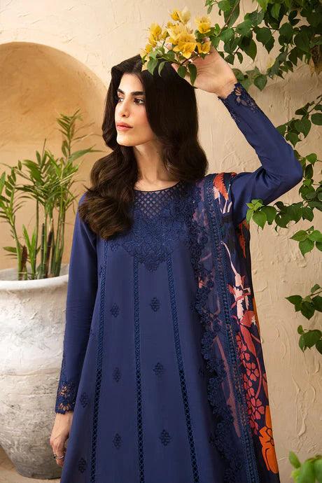 Azure Lawn Emb 3Pcs 1039 rangpasand.com 02