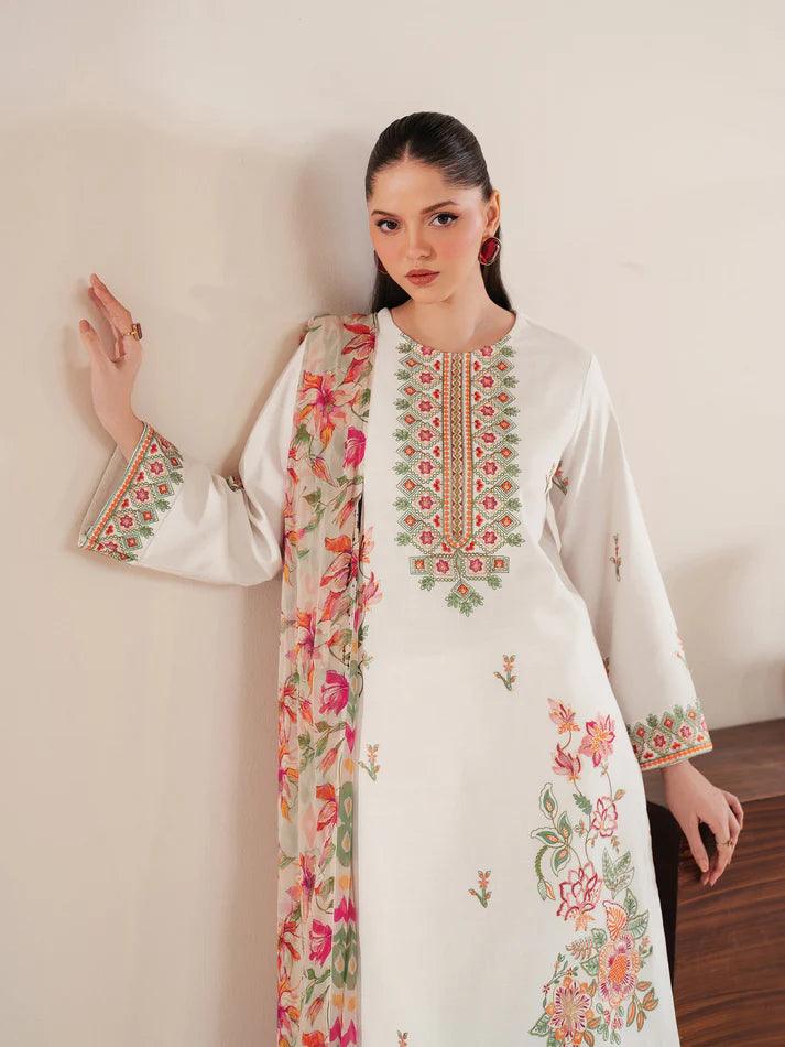 Garnet Emb 3Pcs Lawn 1006 rangpasand.com 08