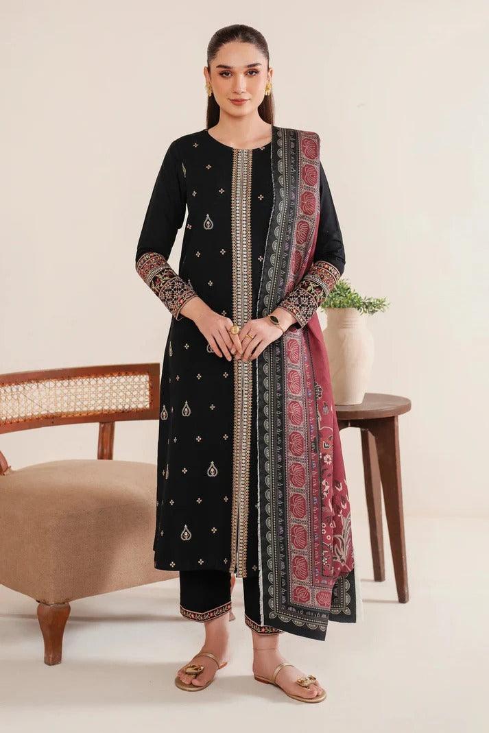 Garnet Lawn Emb 3Pcs 1073 rangpasand.com 09