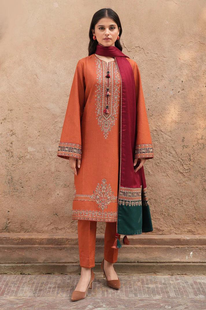Jazmin Emb 3Pcs Lawn 1016 rangpasand.com 07