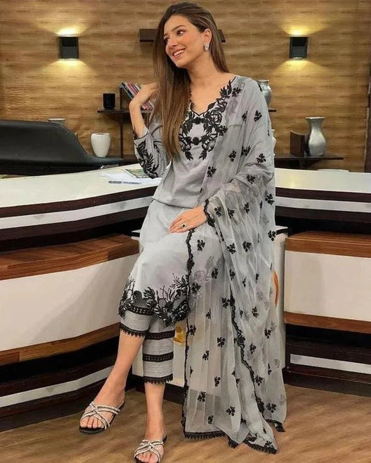Maria.B Lawn Emb 3Pcs 1058 rangpasand.com 02