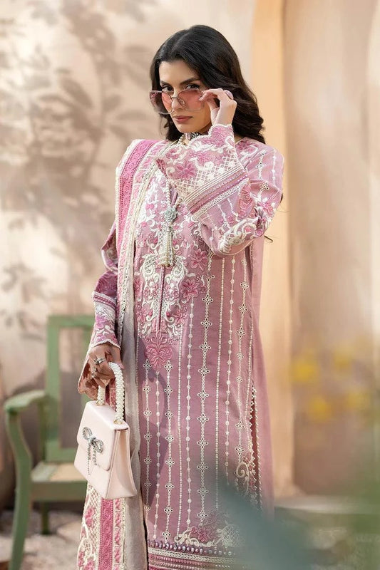 Qalamkar Lawn Emb 3Pcs 1052 rangpasand.com 01