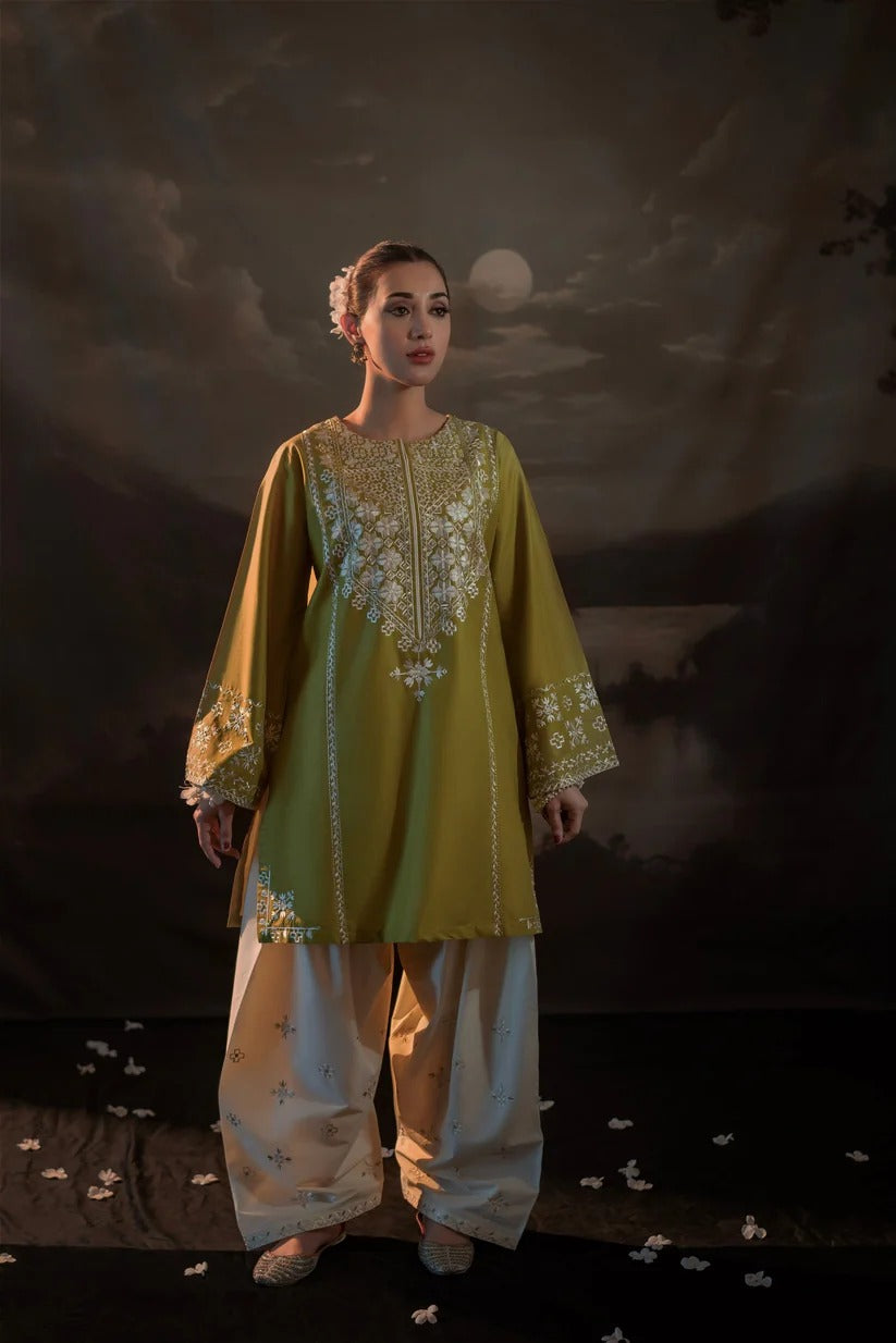 URGE LAWN 2PC - LAWN SEQUENCE EMB SHIRT WITH LAWN SEQUENCE EMB TROUSER | RP-3481