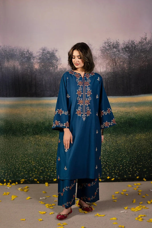 URGE LAWN 2PC - LAWN EMB SHIRT WITH LAWN EMB TROUSER | RP-3483