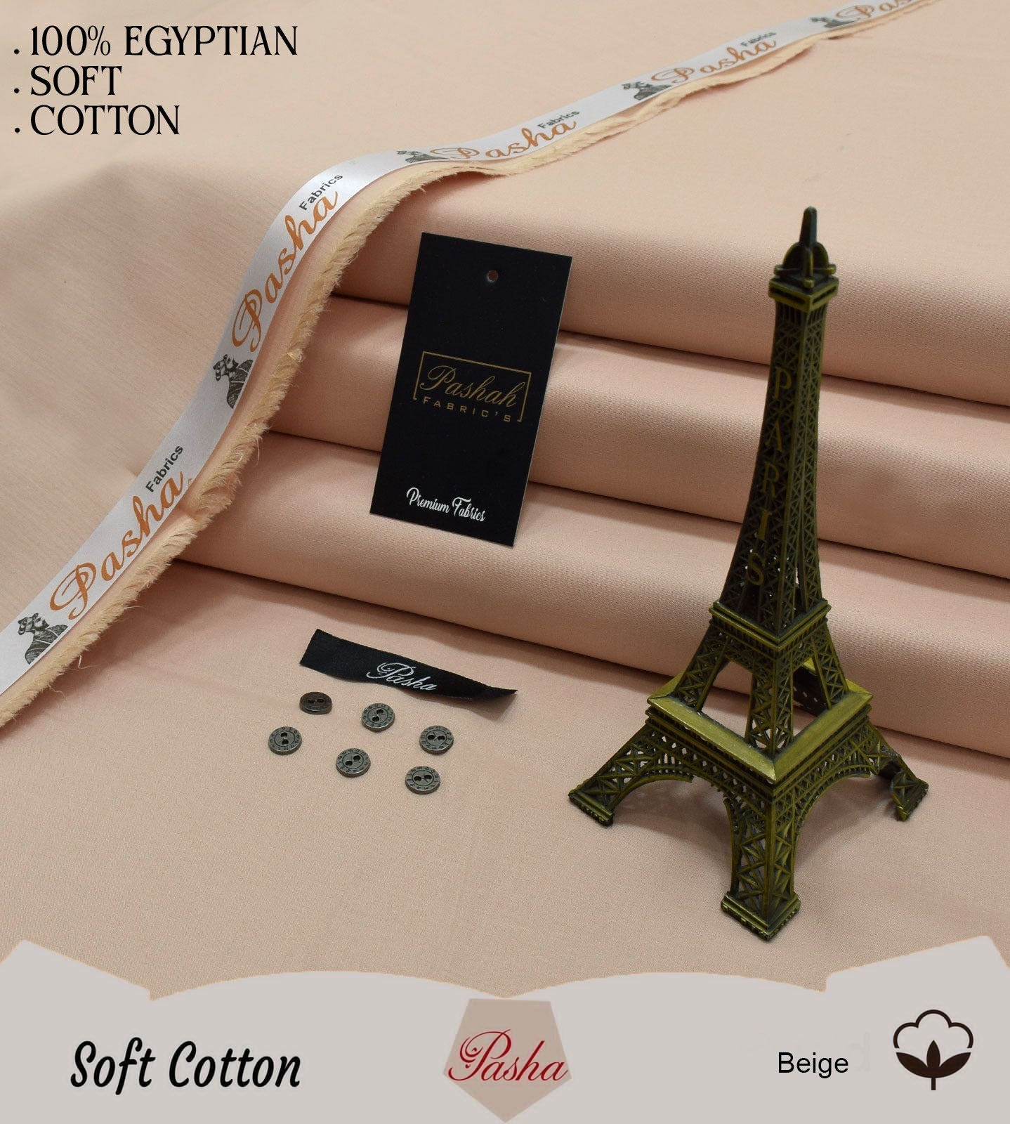 Pasha Egyptian Soft Cotton Premium Feel