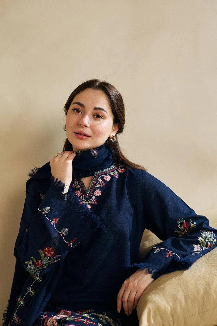 Zara Shahjahan Emb 3Pcs Lawn 1010 rangpasand.com 02