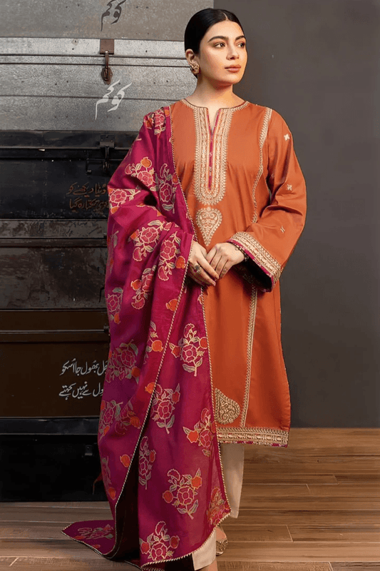 Zara Shahjahan Lawn Emb 3Pcs 1032 rangpasand.com 01