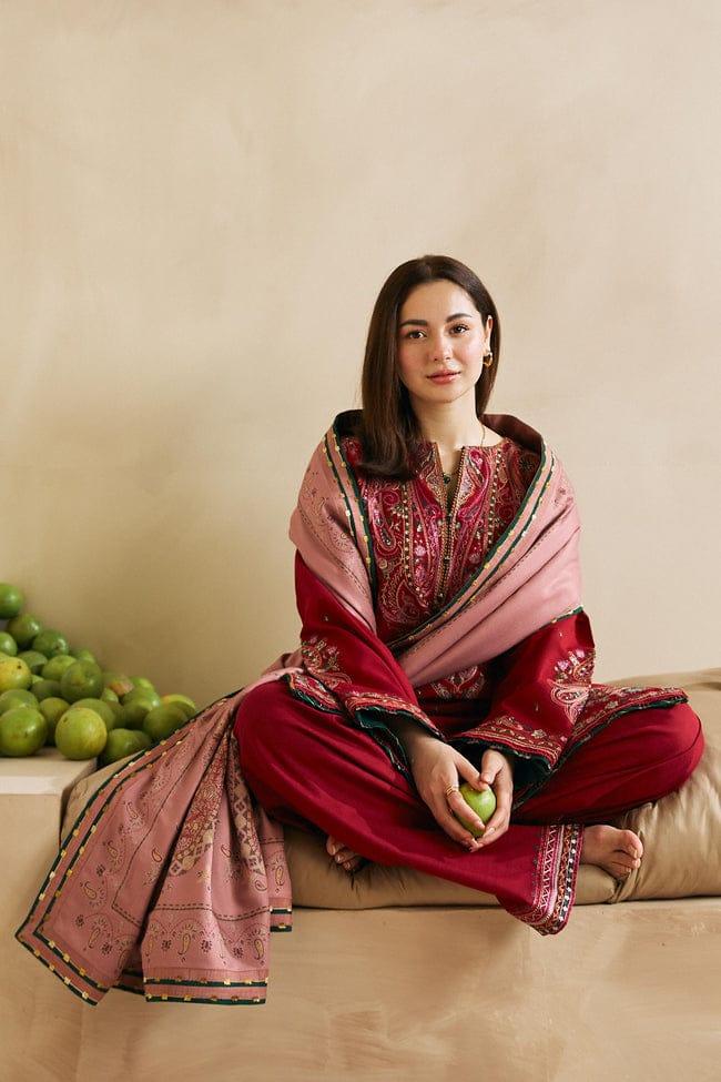 Zara Shahjahan Lawn Emb 3Pcs 1041 rangpasand.com 04